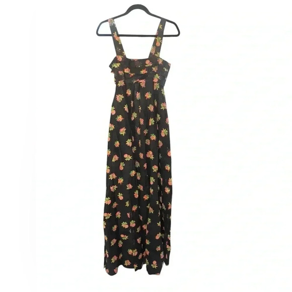 NWT 80’s Judy’s Vintage Floral Sleeveless Maxi Dress - Picture 1 of 6